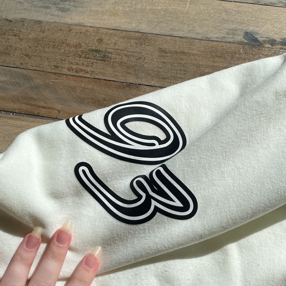 H&M White Oversized Varsity Jacket - Picture 2 of 4